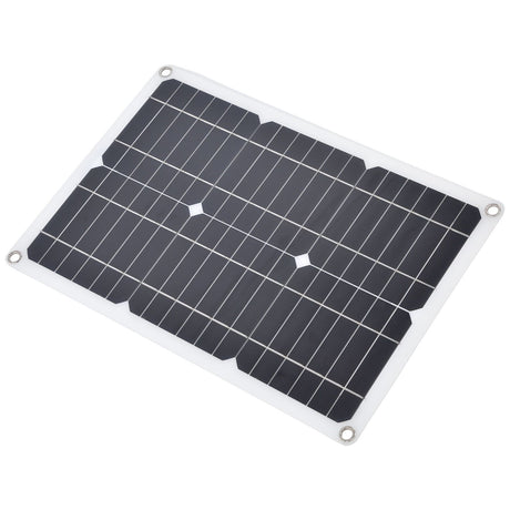 Dual USB Port Solar Panel Versatile Portable Solar Panel Charger Photovoltaic Charging with 10A Controller