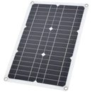 Dual USB Port Solar Panel Versatile Portable Solar Panel Charger Photovoltaic Charging with 10A Controller