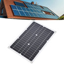 Dual USB Port Solar Panel Versatile Portable Solar Panel Charger Photovoltaic Charging with 10A Controller