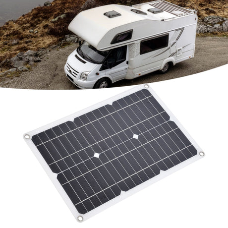 Dual USB Port Solar Panel Versatile Portable Solar Panel Charger Photovoltaic Charging with 10A Controller