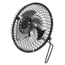Mini Solar Fan 6V 3.5W USB Solar Powered Black Polysilicon Material Portable Solar Panel Fan for Picnic Fishing