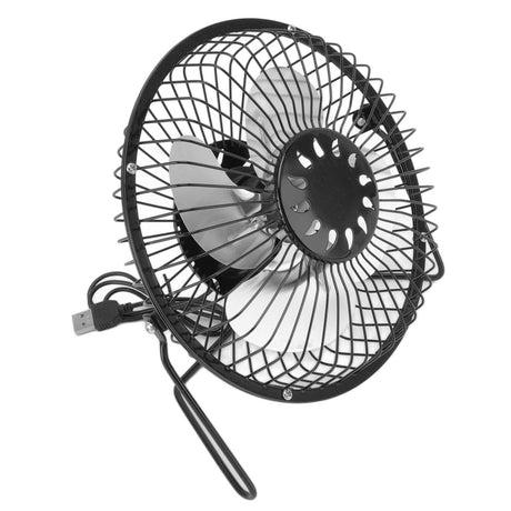 Mini Solar Fan 6V 3.5W USB Solar Powered Black Polysilicon Material Portable Solar Panel Fan for Picnic Fishing