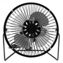 Mini Solar Fan 6V 3.5W USB Solar Powered Black Polysilicon Material Portable Solar Panel Fan for Picnic Fishing