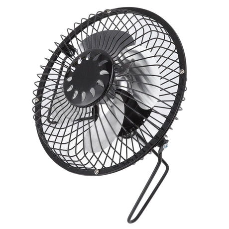 Mini Solar Fan 6V 3.5W USB Solar Powered Black Polysilicon Material Portable Solar Panel Fan for Picnic Fishing