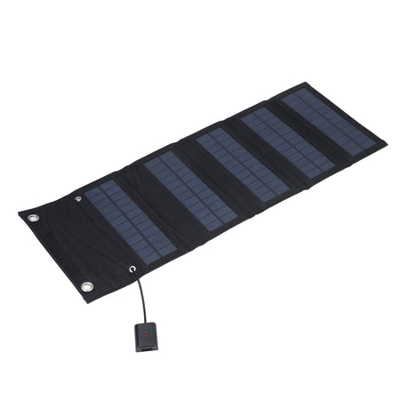 9W Solar Panel Portable Foldable Green Power High Conversion Rate Black Solar Panel Charger for Outdoor Hiking