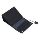 9W Solar Panel Portable Foldable Green Power High Conversion Rate Black Solar Panel Charger for Outdoor Hiking