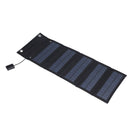 9W Solar Panel Portable Foldable Green Power High Conversion Rate Black Solar Panel Charger for Outdoor Hiking