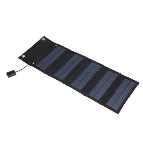9W Solar Panel Portable Foldable Green Power High Conversion Rate Black Solar Panel Charger for Outdoor Hiking