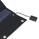 9W Solar Panel Portable Foldable Green Power High Conversion Rate Black Solar Panel Charger for Outdoor Hiking
