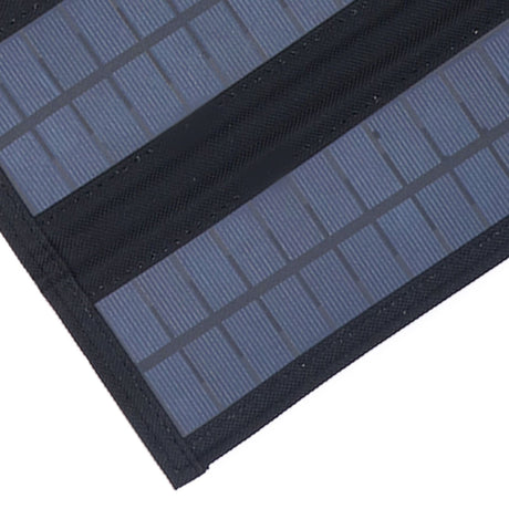 9W Solar Panel Portable Foldable Green Power High Conversion Rate Black Solar Panel Charger for Outdoor Hiking