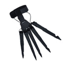 Halloween Articulated Fingers 3 Dimensions Printed Articulated Finger Extensions for Halloween Party CosplayBlack Right Hand