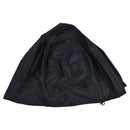 Fire Pit Cover Round Patio Outdoor Fireplace Cover Waterproof Dustproof UV Protection for All Seasons Black