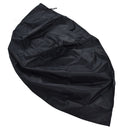 Fire Pit Cover Round Patio Outdoor Fireplace Cover Waterproof Dustproof UV Protection for All Seasons Black