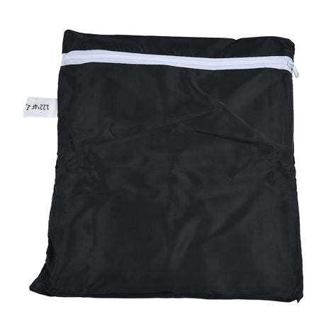 Fire Pit Cover Round Patio Outdoor Fireplace Cover Waterproof Dustproof UV Protection for All Seasons Black