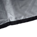 Fire Pit Cover Round Patio Outdoor Fireplace Cover Waterproof Dustproof UV Protection for All Seasons Black
