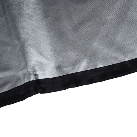 Fire Pit Cover Round Patio Outdoor Fireplace Cover Waterproof Dustproof UV Protection for All Seasons Black