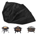85x40cm Outdoor Patio Fire Pit Cover Home Waterproof UV Resistant Patio Fireplace Cover