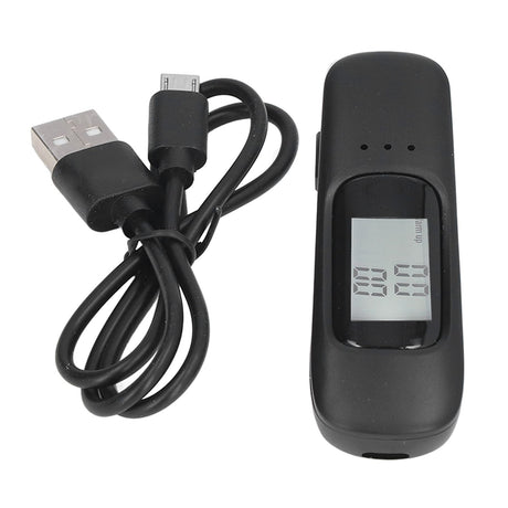 Portable Alcohol Detector High Sensitivity 3 Status Lights Hygienic C9 Accurate Alcohol Breathalyzer for Traffic Control