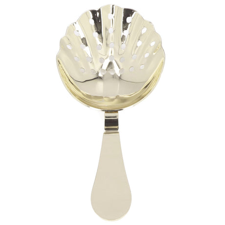 Cocktail Strainer Anti Rust Efficient Filtering Stainless Steel Strainer Bar Tool for Home Mini Bars Clubs Restaurants Gold