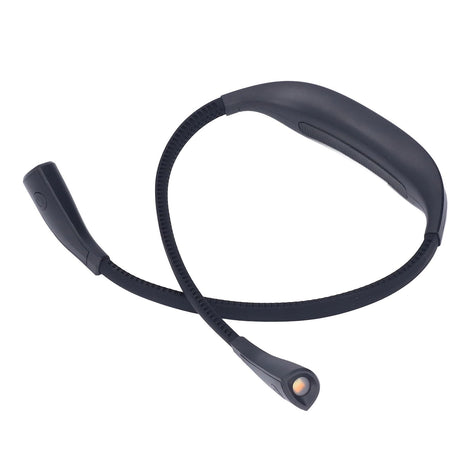 Neck Book Light USB Rechargeable Portable LED Neck Hanging Lamp for Reading RepairmentBlack