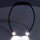 Neck Book Light USB Rechargeable Portable LED Neck Hanging Lamp for Reading RepairmentBlack