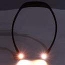 Neck Book Light USB Rechargeable Portable LED Neck Hanging Lamp for Reading RepairmentBlack
