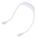 Neck Book Light USB Rechargeable Portable LED Neck Hanging Lamp for Reading RepairmentWhite