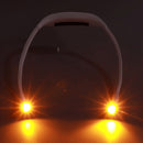 Neck Book Light USB Rechargeable Portable LED Neck Hanging Lamp for Reading RepairmentWhite