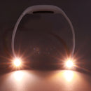 Neck Book Light USB Rechargeable Portable LED Neck Hanging Lamp for Reading RepairmentWhite