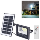 100LED Outdoor Solar Flood Light IP67 Waterproof Solar Wall Lamp Remote Control Street Lamp for Garden 40W