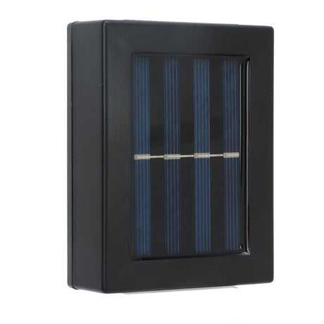 LED Solar Wall Light IP65 Waterproof Up and Down Lighting Outdoor Landscape Lamp 1.2V 5WWarm Light