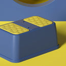 Toilet Step Stool Plastic Non Slip Heavy Duty Rollover Prevention Tool for Baby Children Red 2 Layers