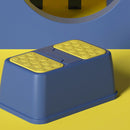 Toilet Step Stool Plastic Non Slip Heavy Duty Rollover Prevention Tool for Baby Children Red 2 Layers