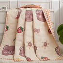 Home Pillow Case Sofa Cushion Accessories Linen Nordic Style Daily Use Home Textiles Small Green Leaves 45x45