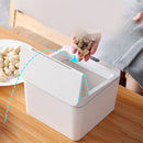 Refrigerator Dust Cover PEVA Home Water and Oil Proofing Refrigerator Cover Towel for Kitchen Seahorse House 130x55cm/51.2x21.7in