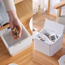 Refrigerator Dust Cover PEVA Home Water and Oil Proofing Refrigerator Cover Towel for Kitchen Seahorse House 130x55cm/51.2x21.7in