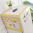 Household Rice Dispenser Large Capacity Automatic Rebound Food Grain Storage Container with Cup Green