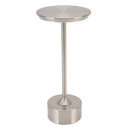 Cordless Table Lamp Rechargeable 2000mAh 3 Levels Brightness Portable USB C LED Metal Bedside Lamp Silver