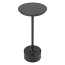 Cordless Table Lamp Rechargeable 2000mAh 3 Levels Brightness Portable USB C LED Metal Bedside Lamp Black