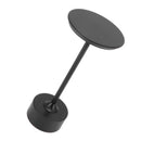 Cordless Table Lamp Rechargeable 2000mAh 3 Levels Brightness Portable USB C LED Metal Bedside Lamp Black