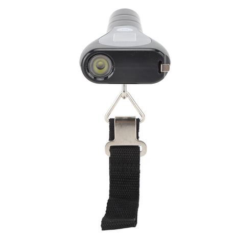 Digital Luggage Scale Portable Electronic Hook Scale with Flashlight 1m Tape Baggage Scale for Home Traveling Fishing Band Type