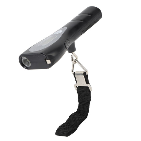 Digital Luggage Scale Portable Electronic Hook Scale with Flashlight 1m Tape Baggage Scale for Home Traveling Fishing Band Type