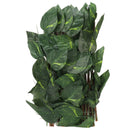 Artificial Hedges Fence Simulation Expandable Sun Protection Waterproof Artificial Topiary Hedge Plant for Garden Epipremnum Aureum Leaves