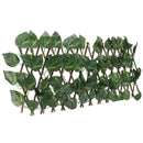 Artificial Hedges Fence Simulation Expandable Sun Protection Waterproof Artificial Topiary Hedge Plant for Garden Epipremnum Aureum Leaves