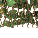 Artificial Hedges Fence Simulation Expandable Sun Protection Waterproof Artificial Topiary Hedge Plant for Garden Epipremnum Aureum Leaves