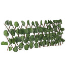Artificial Hedges Fence Simulation Expandable Sun Protection Waterproof Artificial Topiary Hedge Plant for Garden Begonia Leaf