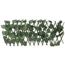 Artificial Hedges Fence Simulation Expandable Sun Protection Waterproof Artificial Topiary Hedge Plant for Garden Grape Leaves
