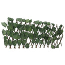 Artificial Hedges Fence Simulation Expandable Sun Protection Waterproof Artificial Topiary Hedge Plant for Garden Grape Leaves