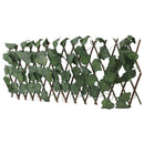 Artificial Hedges Fence Simulation Expandable Sun Protection Waterproof Artificial Topiary Hedge Plant for Garden Grape Leaves