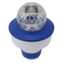 8 Inch Pools Chemical Dispenser 11cm Lighted Floating Pool Chlorine Tablet Dispenser for Spa Hot Tub Pools